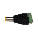 100PACK Yellow Tip DC Male End Jack Screw Terminal for CCTV Security Camera