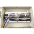EV-PB18-10P Power Box - 18 Ch Channel 12 Volt DC Output CCTV Distributed Power Supply Box with 18pcs DC Male Pigtail