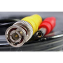 High Sensitive Preamp Surveillance Microphone Audio Pickup Device Kit with 50 Feet CCTV Cable and 12V DC Power Supply