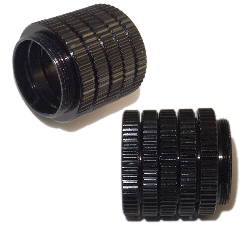 10xM-C02A - 5mm Camera C Mount Lens Adapter Ring Extension Tube: C Ring for Security Box Cameras