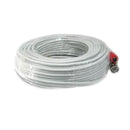 3pcs. each 25 Feet and 50 Feet Pre-made Video and Power White Cable for CCTV Surveillance Systems