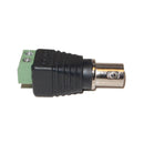 10pcs Cat5/6 to BNC Coaxial Connector Female Screw Terminal for CCTV Security Camera