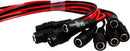 10pcs DC Female end Jack Power Cable With Lead End Pigtail for CCTV Surveillance Security Camera System