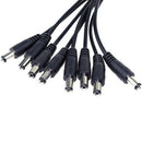 1 to 8 Way Power Splitter Cable for CCTV Cameras