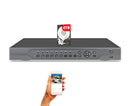 16 Channel 4K 8MP PoE Network Video Recorder 24/7 Recording with 4TB Hard Drive for IP PoE Cameras