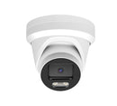H.265 5MP Indoor Outdoor PoE IP Security Dome Camera with Audio and 2.8mm Fixed Wide Angle Lens