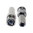 20 PCS Twist On BNC Male Connector for RG59 Coax Cable CCTV Security Camera Installation