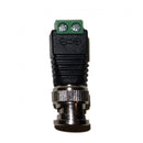 10pcs Screw Terminal Coax Cat5 Cat6 to BNC Male Video Balun Connector Adapter for CCTV Security Camera