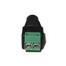 10pcs Female DC Power Jack Adapter for CCTV Camera Female Barrel Connector Plug 5.5mm x 2.1mm
