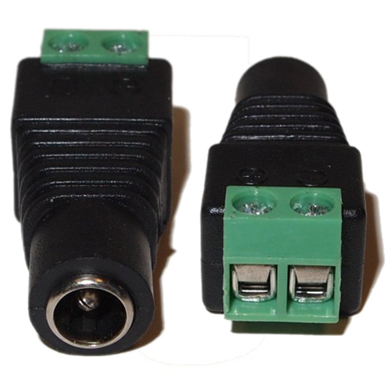 10pcs Female DC Power Jack Adapter for CCTV Camera Female Barrel Conne