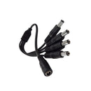12V DC 3 Amper (3000 mA) UL Certified Power Adapter with 1 to 4 Splitter CCTV UPC: 721577530638