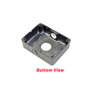 Black/Gray 5.3" Camera Base Junction Outlet Box for Adjustable Lens Bullet CCTV Security Cameras