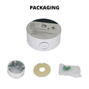 EV-DB220 White 3.75" Camera Mounting Base Junction Outlet Box for Fixed Lens Dome CCTV Security Cameras