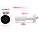 32 Channel HD Video Recorder built-in 8TB Hard Drive, (30) Indoor/Outdoor Weatherproof Bullet Camera, with114ft IR Night Vsiion, 2.8-12mm Adjustable Lens