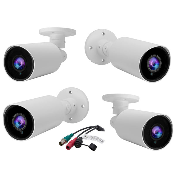 4 pcs. Evertech 1080P HD TVI AHD CVI Day Night Vision Indoor Outdoor CCTV Bullet Security Camera