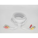 50 Feet Pre-Made Cable with Video Audio & Power for CCTV Security Camera