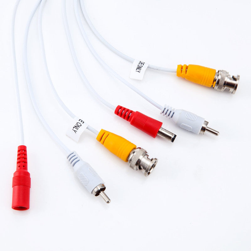 Vpa Cable 50 Feet Pre-Made Cable with Video Audio & Power for CCTV Security Came