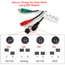 32 Channel H.265 HD Surveillance Video Recorder with 4 Pcs. 5x Motorized 1080P Auto-focus Night Vision Outdoor Indoor camera for Cash Register and License Plate w/4TB Hard Drive Memory for Recording and Playbac