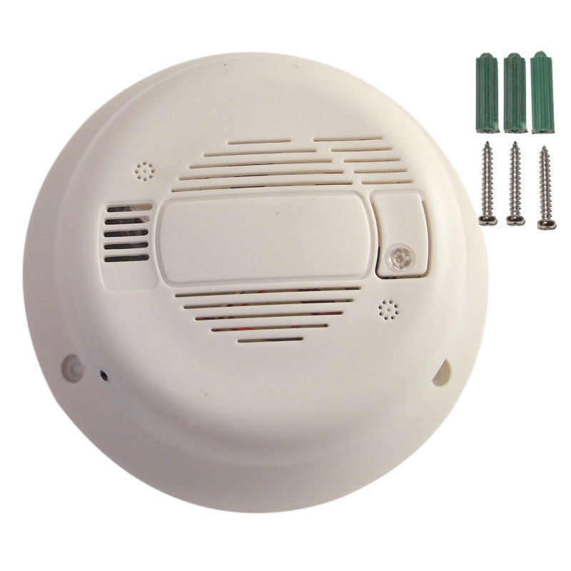 Smoke detector hidden camera 1080P AHD Analog High Definition and Traditional Analog Functional Real Smoke Alarm Detector hidden CCTV Security Camera (12V Adapter Is NOT Included)
