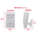 Evertech Motion Sensor Shape 1080p HD Security Camera with Night Vision Audio Kit AHD TVI CVI Analog Camera