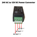 EV-AC242DC12 24 Volt AC to 1.5Amp 12V DC Power Converter Reducer Adaptor