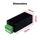 EV-AC242DC12 24 Volt AC to 1.5Amp 12V DC Power Converter Reducer Adaptor