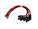 10pcs DC Female end Jack Power Cable With Lead End Pigtail for CCTV Surveillance Security Camera System