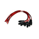 10pcs DC Female end Jack Power Cable With Lead End Pigtail for CCTV Surveillance Security Camera System