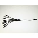 1 to 8 Way Power Splitter Cable for CCTV Cameras