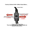 Smoke detector hidden camera 1080P AHD Analog High Definition and Traditional Analog Functional Real Smoke Alarm Detector hidden CCTV Security Camera (12V Adapter Is NOT Included)