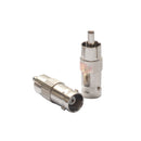 10-PACK BNC Female to RCA Male Cable Connector Adapter for CCTV Camera System