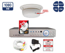 Evertech 8 Channel H265 DVR 2TB Hard Drive 1080p HD Smoke Detector Hidden Security Camera