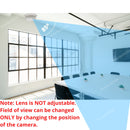 Smoke Detector Style Hidden Covert Nanny CCTV Security Camera with Microphone, 50ft cable and 2000mA Power Supply Adapter Video Audio Surveillance Set