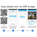 8 Channel 2TB HDD 1080P HD CCTV Dome Security Camera System with 2.8-12mm Manual Zoom Lens, 98ft Night Vision (No Cables or Camera Power)