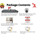 32 Channel complete CCTV Surveillance system with H.265 Digital Video Recorder 2TB HDD and 32 x Outdoor Indoor HD 1080p 3.6mm Fixed Lens Security Cameras