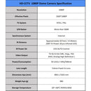 16 Channel Surveillance System w/ 2TB Hard Drive and 1080p Indoor/Outdoor fixed lens Dome Security Cameras