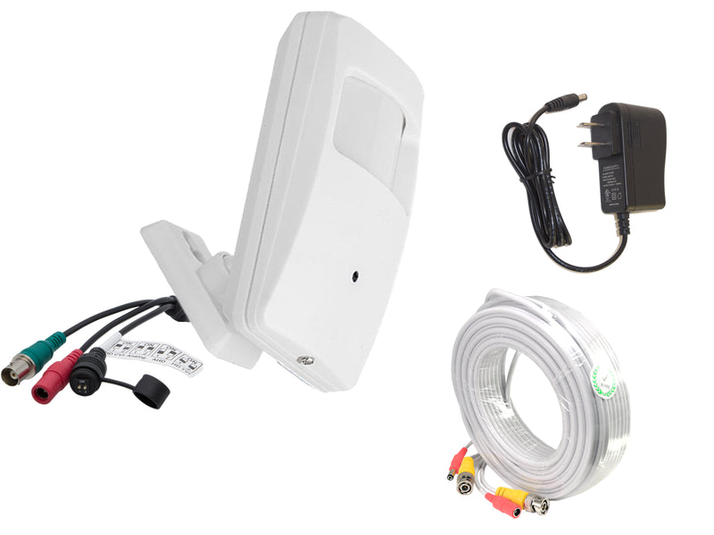 Hidden Spy Security Camera Home Surveillance 1080p Night Vision 3.7mm Pinhole Lens Wide Angle Indoor Motion Detector Small PIR Video Camera
