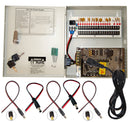 EV-PB18-10P Power Box - 18 Ch Channel 12 Volt DC Output CCTV Distributed Power Supply Box with 18pcs DC Male Pigtail