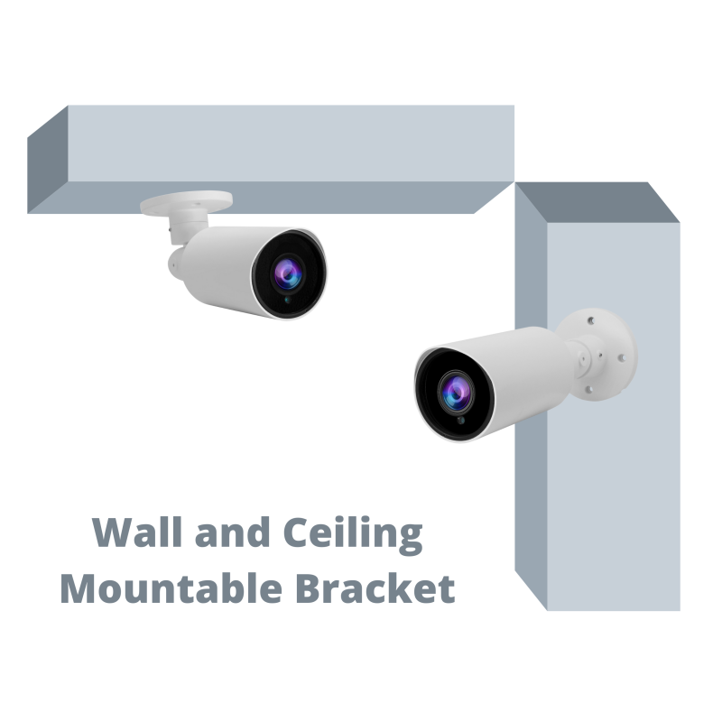 4 pcs. Evertech 1080P HD TVI AHD CVI Day Night Vision Indoor Outdoor CCTV Bullet Security Camera with 4 Channel Power Supply box